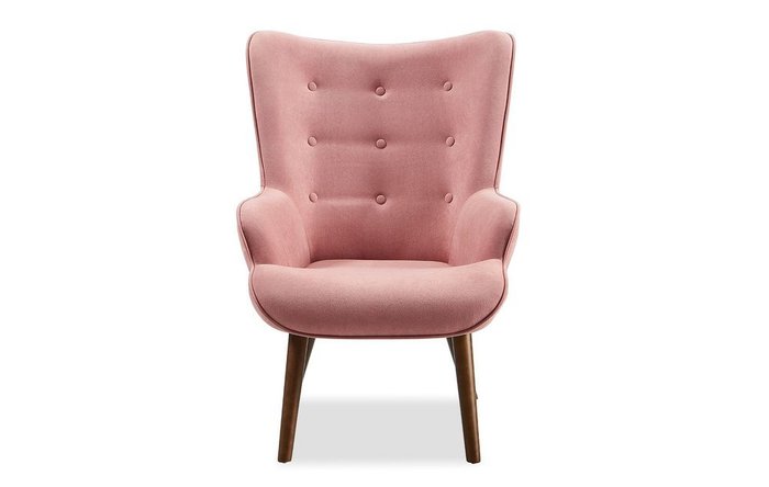 Кресло Hygge кораллового цвета - лучшие Интерьерные кресла в INMYROOM