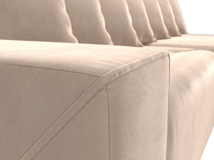 Угловой диван-кровать Кёльн бежевого цвета правый угол - лучшие Угловые диваны в INMYROOM