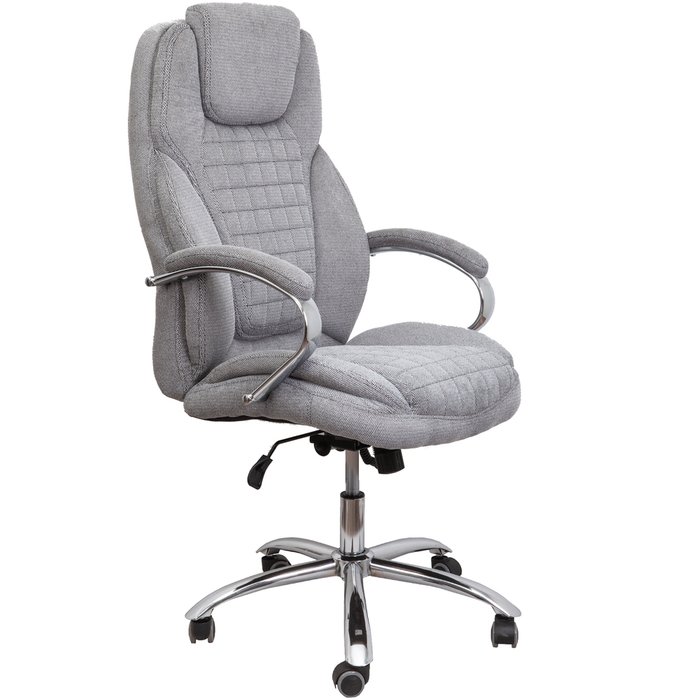 Компьютерное кресло Paradis cерого цвета - лучшие Офисные кресла в INMYROOM