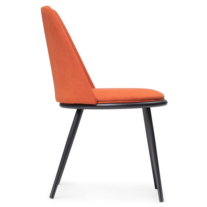 Стул Алдис оранжевого цвета - лучшие Обеденные стулья в INMYROOM