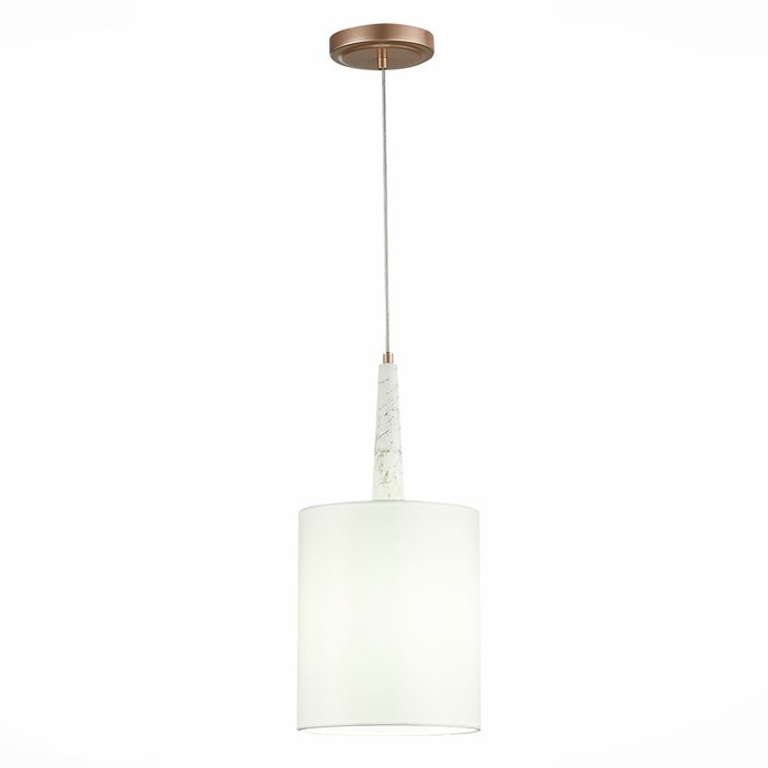  Светильник подвесной Vellino с белым плафоном - купить Подвесные светильники по цене 3950.0