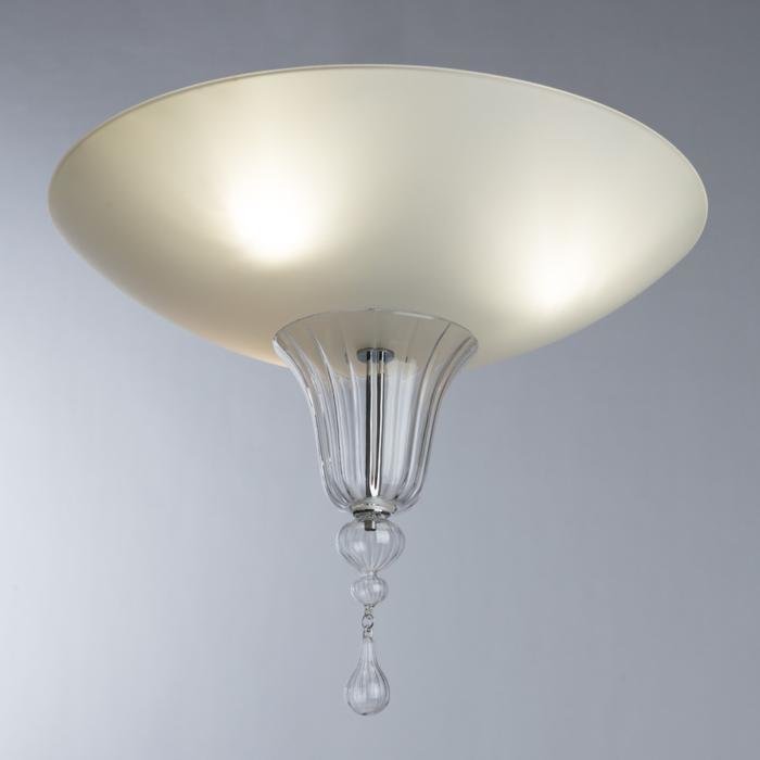 Светильник Goccia белого цвета - купить Потолочные светильники по цене 18950.0