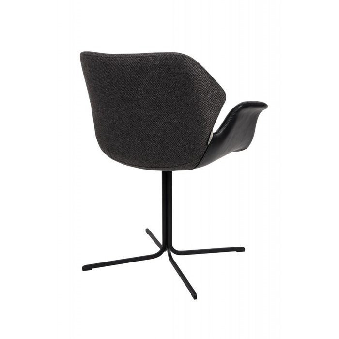 Кресло Nikki Fab Black черного цвета - лучшие Интерьерные кресла в INMYROOM