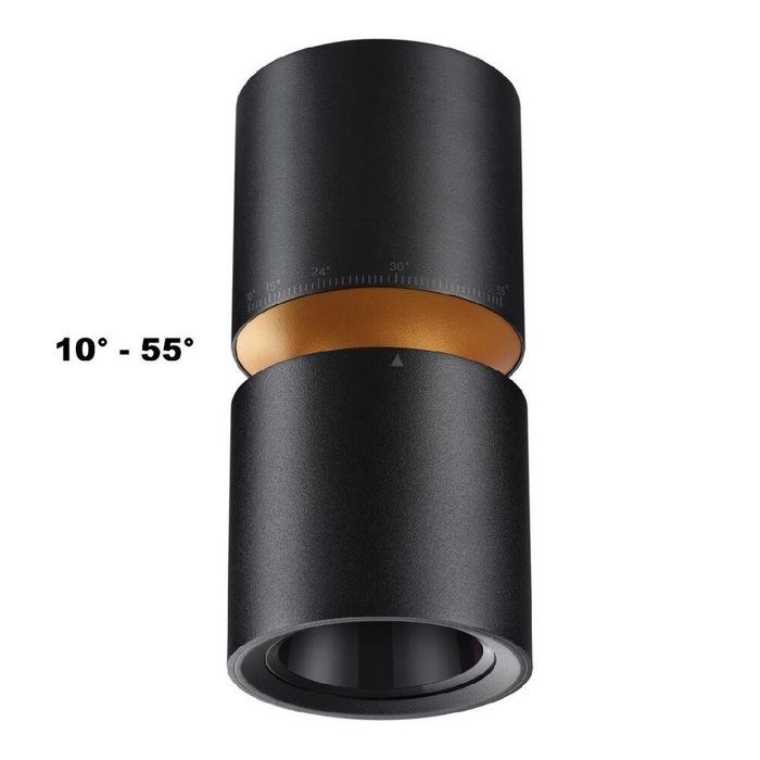 Накладной светильник Aristo 359338 (алюминий, цвет черный) Накладной светильник Aristo 359338 (алюминий, цвет черный)