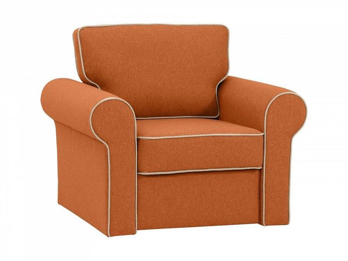 Кресло Murom оранжевого цвета - купить Интерьерные кресла по цене 43830.0