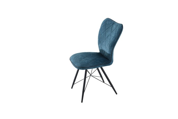 Стул Риоха темно-синего цвета - купить Обеденные стулья по цене 5900.0