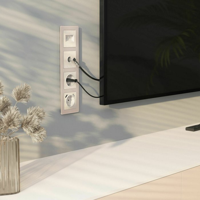 Накладка для двойной розетки Еthernet RJ-45 перламутровый рифленый W1191113 Встраиваемые механизмы перламутровый рифленый - лучшие Выключатели в INMYROOM Накладка для двойной розетки Еthernet RJ-45 перламутровый рифленый W1191113 Встраиваемые механизмы перламутровый рифленый - лучшие Выключатели в INMYROOM