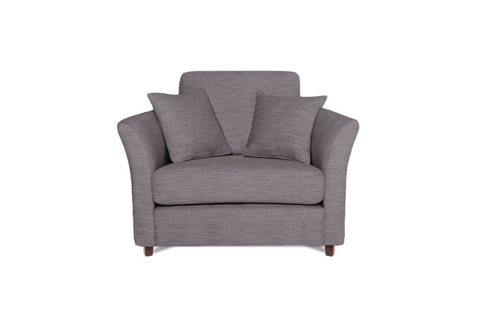 Кресло-кровать Мусс серого цвета