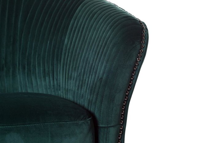 Кресло низкое изумрудного цвета - лучшие Интерьерные кресла в INMYROOM