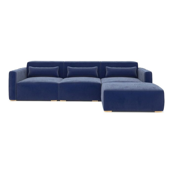 Модульный диван Cubus синего цвета - купить Угловые диваны по цене 79400.0