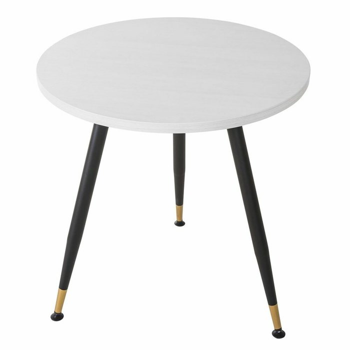 Стол обеденный Месси D70 бело-черного цвета - купить Обеденные столы по цене 8900.0