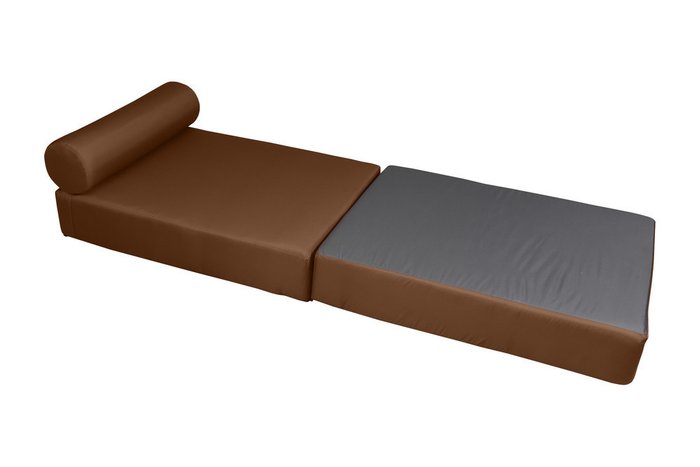 Кресло-кровать Brown коричневого цвета - лучшие Бескаркасная мебель в INMYROOM