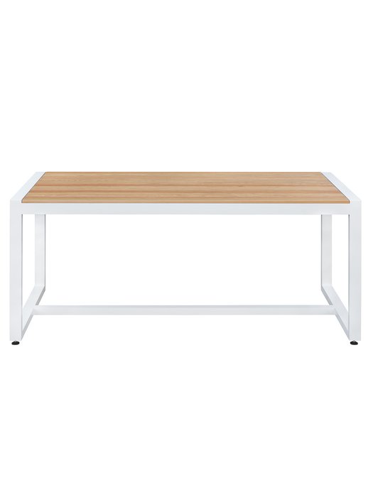 Садовый стол Santorini бело-бежевого цвета - купить Садовые столы по цене 62496.0