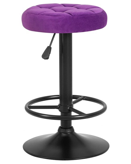 Табурет барный Bruno фиолетового цвета  - купить Барные стулья по цене 5230.0