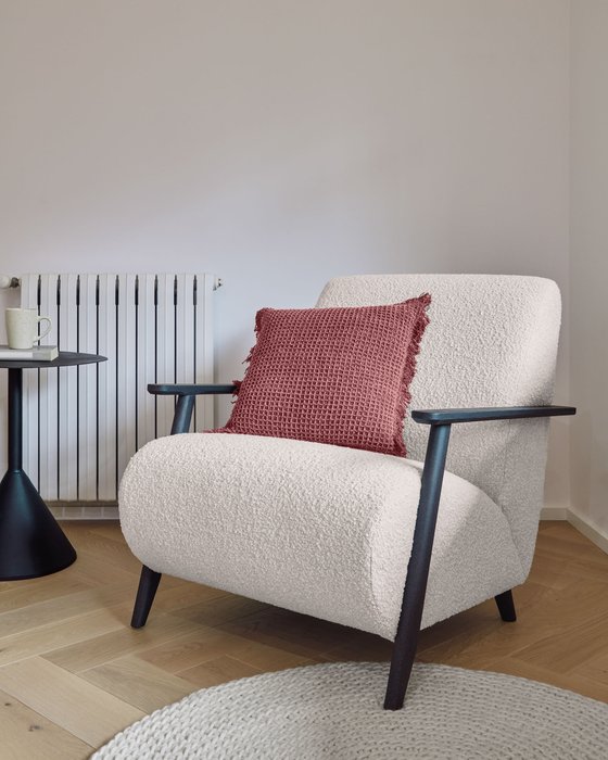 Кресло Marthan белого цвета - купить Интерьерные кресла по цене 101990.0
