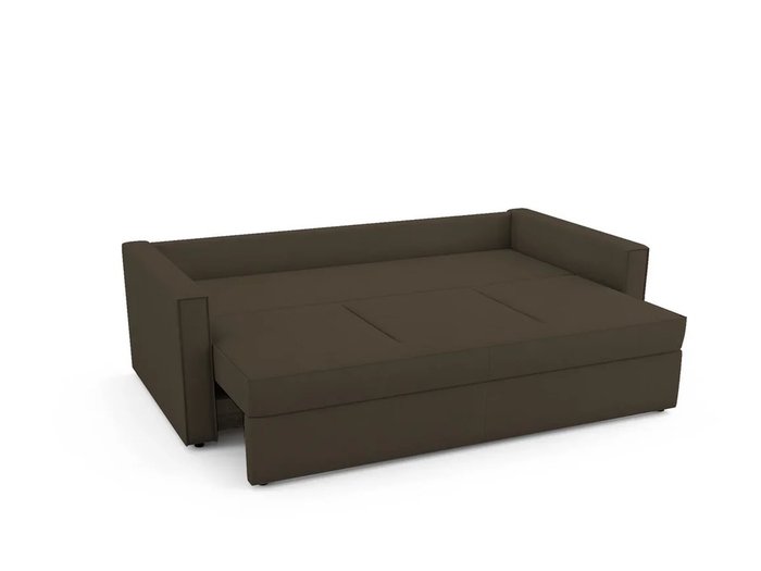 Диван-кровать Macao темно-коричневого цвета - купить Прямые диваны по цене 57200.0