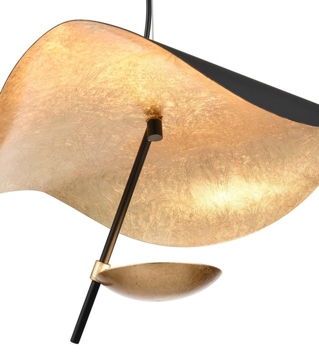 Подвесной светильник Aronos золотисто-черного цвета - лучшие Подвесные светильники в INMYROOM