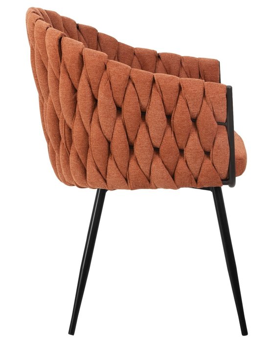 Стул обеденный Matilda оранжевого цвета - лучшие Обеденные стулья в INMYROOM