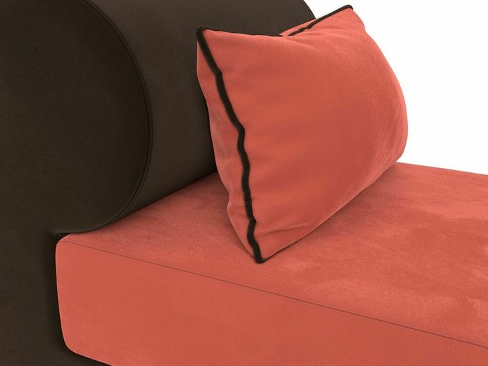 Кресло Кипр кораллово-коричневого цвета - лучшие Интерьерные кресла в INMYROOM
