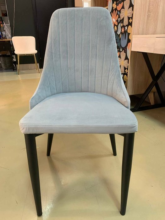 Стул Kora серого цвета - купить Обеденные стулья по цене 4600.0