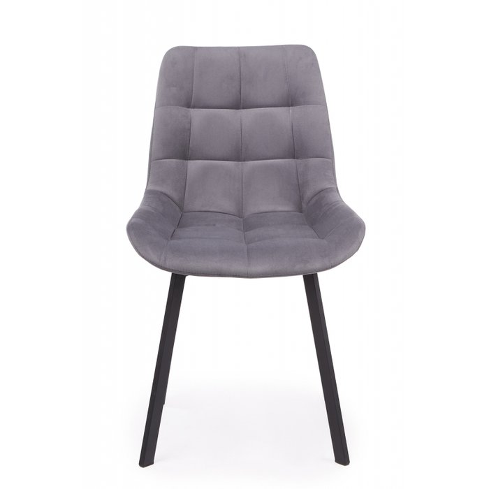 Обеденный стул Челси П темно-серого цвета - лучшие Обеденные стулья в INMYROOM Обеденный стул Челси П темно-серого цвета - лучшие Обеденные стулья в INMYROOM