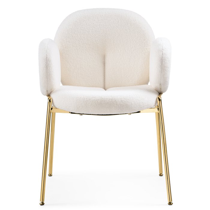 Стул Kalipso белого цвета - лучшие Обеденные стулья в INMYROOM
