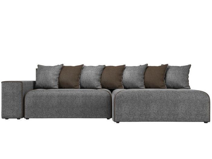 Угловой диван-кровать Кёльн серого цвета правый угол - купить Угловые диваны по цене 55999.0