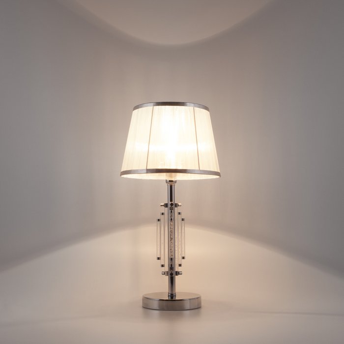 Настольная лампа Amalfi из металла и ткани - лучшие Настольные лампы в INMYROOM