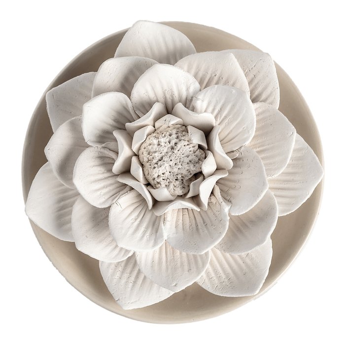 Цветок декоративный Восход из керамики