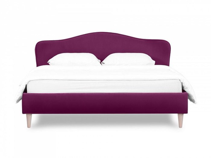 Кровать Queen II Elizabeth L 160х200 пурпурного цвета  