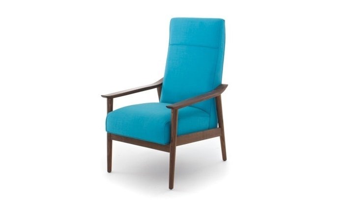Кресло голубого цвета  - купить Интерьерные кресла по цене 64000.0
