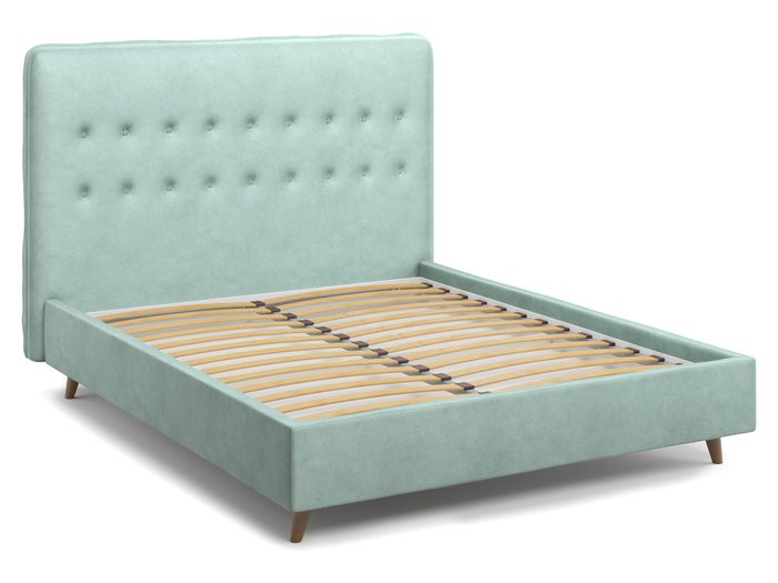 Кровать Bergamo ментолового цвета 180х200 - купить Кровати для спальни по цене 45000.0