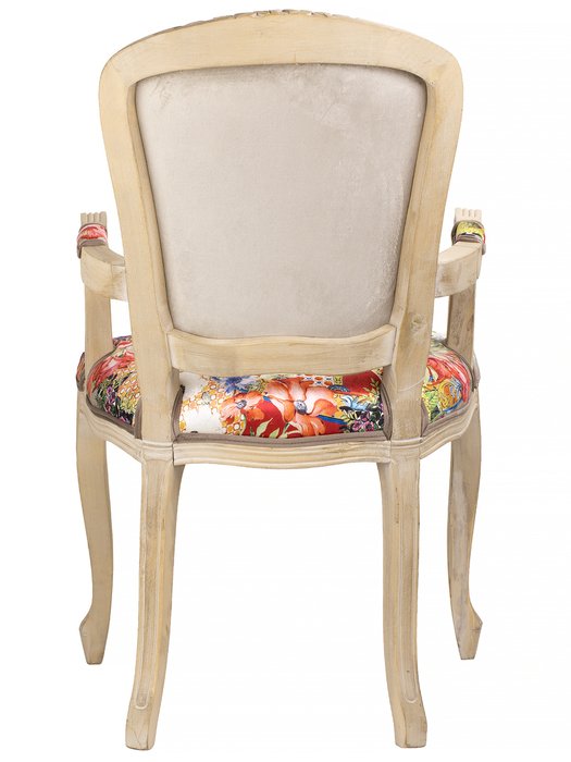 Стул с подлокотниками Рапсодия красного цвета - лучшие Обеденные стулья в INMYROOM