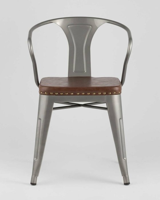 Стул Arms Soft с подлокотниками в стиле лофт - лучшие Обеденные стулья в INMYROOM