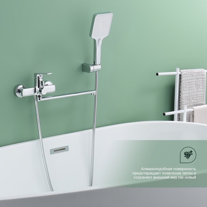 Смеситель для ванны Splenka S06.22 - лучшие Смесители для ванны в INMYROOM Смеситель для ванны Splenka S06.22 - лучшие Смесители для ванны в INMYROOM