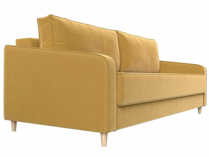 Диван-кровать Варшава желтого цвета - лучшие Прямые диваны в INMYROOM