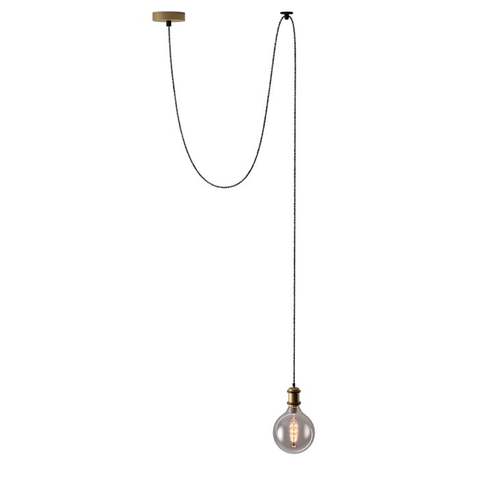 Подвесной светильник Фьюжн цвета античной бронзы