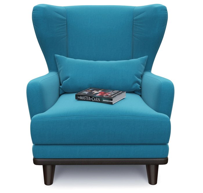Кресло Роберт Azur голубого цвета - купить Интерьерные кресла по цене 11896.0