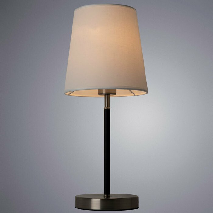Настольная лампа Rodos с белым абажуром - купить Настольные лампы по цене 4990.0