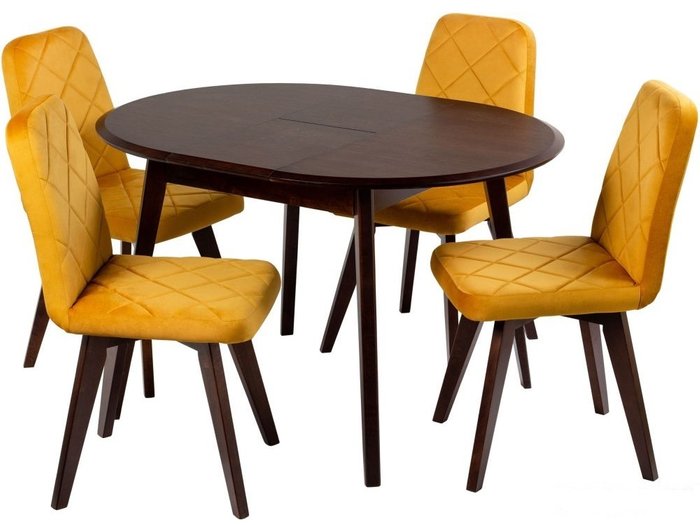 Стул Арион золотого цвета - лучшие Обеденные стулья в INMYROOM