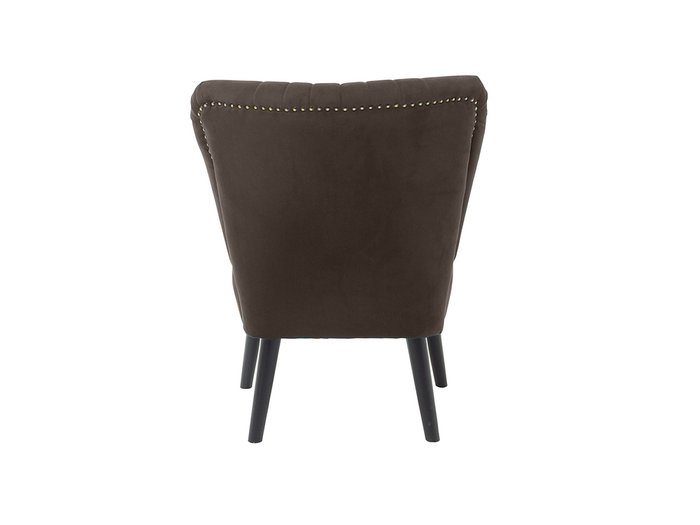 Кресло Barbara коричневого цвета - лучшие Интерьерные кресла в INMYROOM