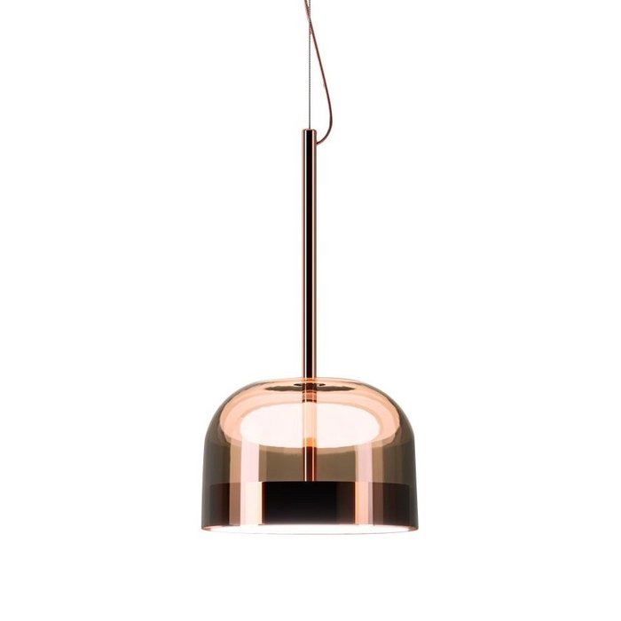 Подвесной светильник amber/copper янтарного цвета