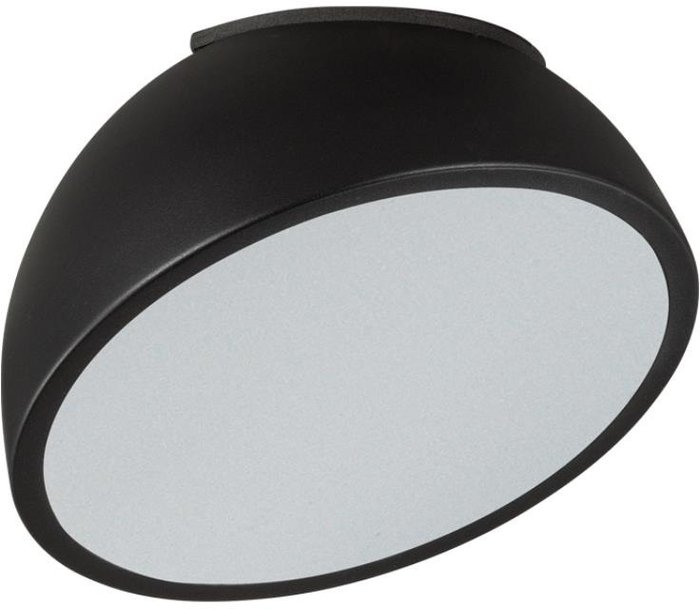 Потолочный светильник круглый Sonex Pluto Black 7658/11L пластик/белый/черный LED 11Вт 4000K D200 IP20