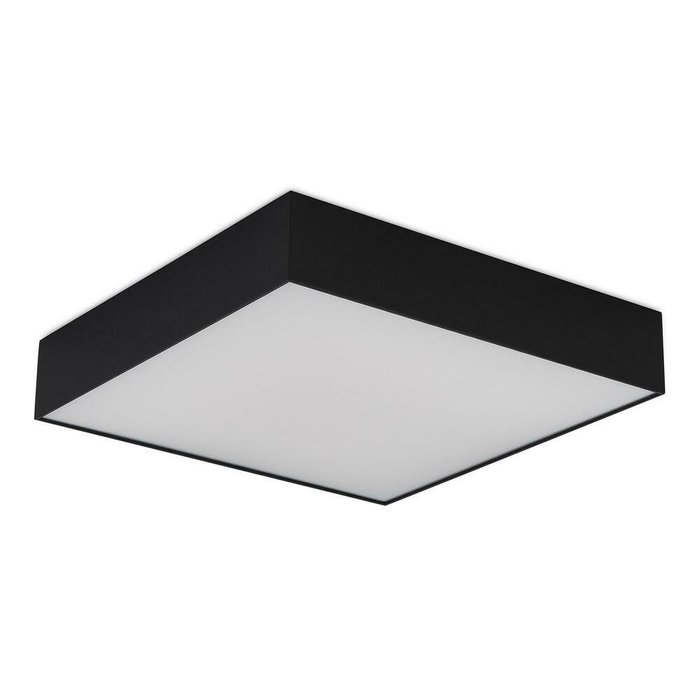 Светильник потолочный Черный LED 1*48W 3000K 4 320Lm Ra>90 120° IP20 L400xW400xH55 220V Накладные светильники - купить Потолочные светильники по цене 8390.0 Светильник потолочный Черный LED 1*48W 3000K 4 320Lm Ra>90 120° IP20 L400xW400xH55 220V Накладные светильники - купить Потолочные светильники по цене 8390.0