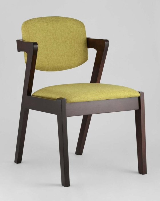 Набор из двух стульев Viva зелено-коричневого цвета - купить Обеденные стулья по цене 19980.0