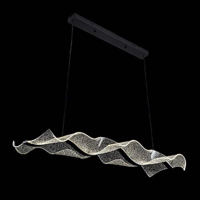 Подвесная люстра MS.8046.1000 BK (акрил, цвет прозрачный) - лучшие Подвесные люстры в INMYROOM