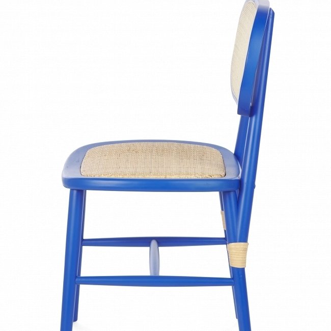Стул Tanado Color бежево-синего цвета - купить Обеденные стулья по цене 11536.0