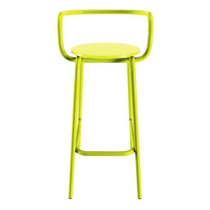 Барный стул Нод желтого цвета - купить Барные стулья по цене 10572.0