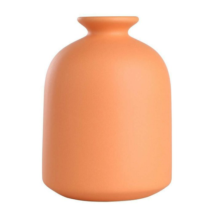 Ваза декоративная Anjabe оранжевого цвета - купить Вазы  по цене 2490.0