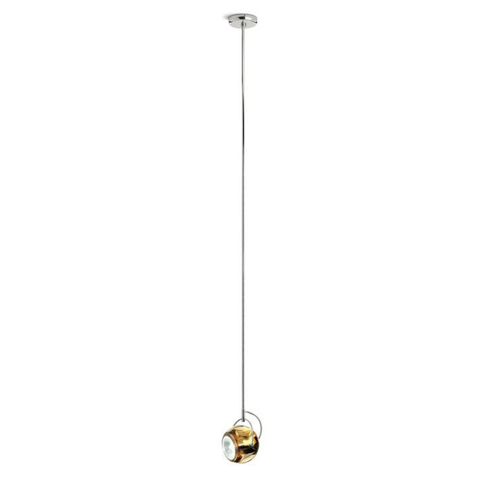 Подвесной светильник Fabbian Beluga из металла и хрусталя  - купить Подвесные светильники по цене 17850.0